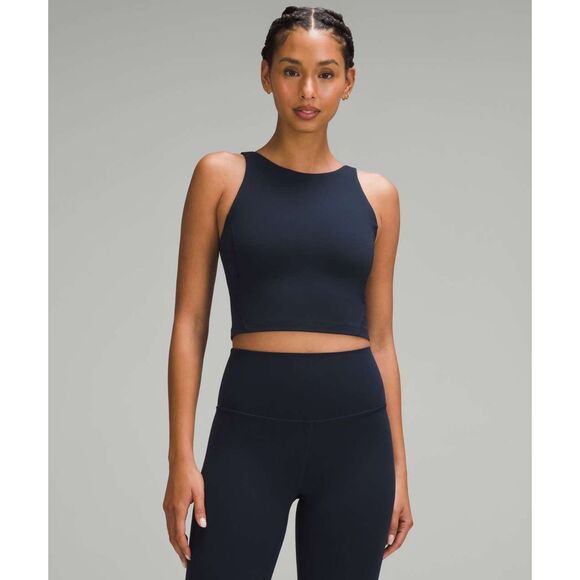 Lululemon NWT 2 PIECE Navy Align Racerback Tank & Align High-Rise Pant Size 6 - Picture 1 of 15